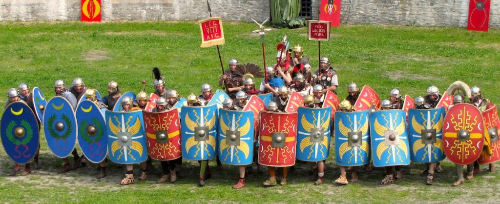 bataille légion romaine vote sans violence