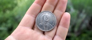 piece 5CHF franc suisse confederatio helevetica