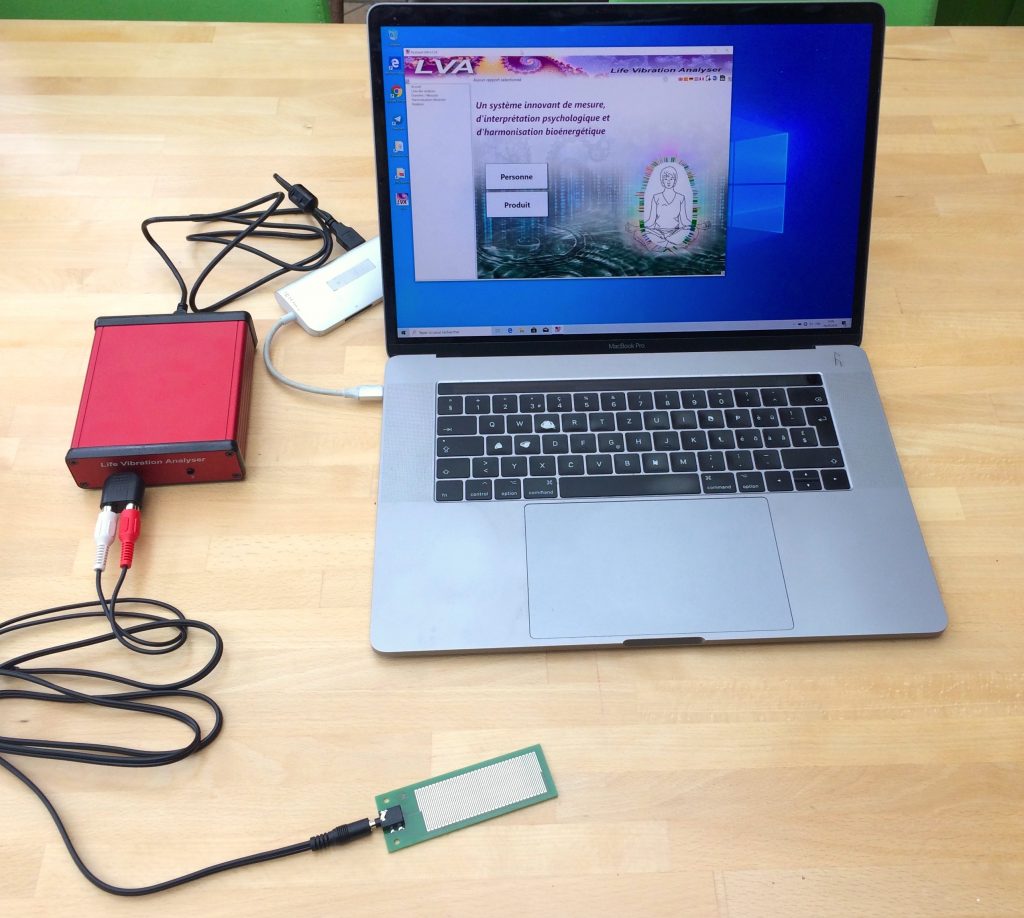 LVA - Life Vibration Analyser - macBook pro. 