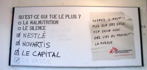 detournement-pub-médecin-sans-frontière-anti-novartis-industrie-pharma