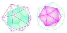 dodécaèdre icosaèdre